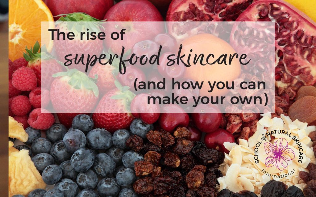 The rise of superfood skincare (and how you can make your own!)