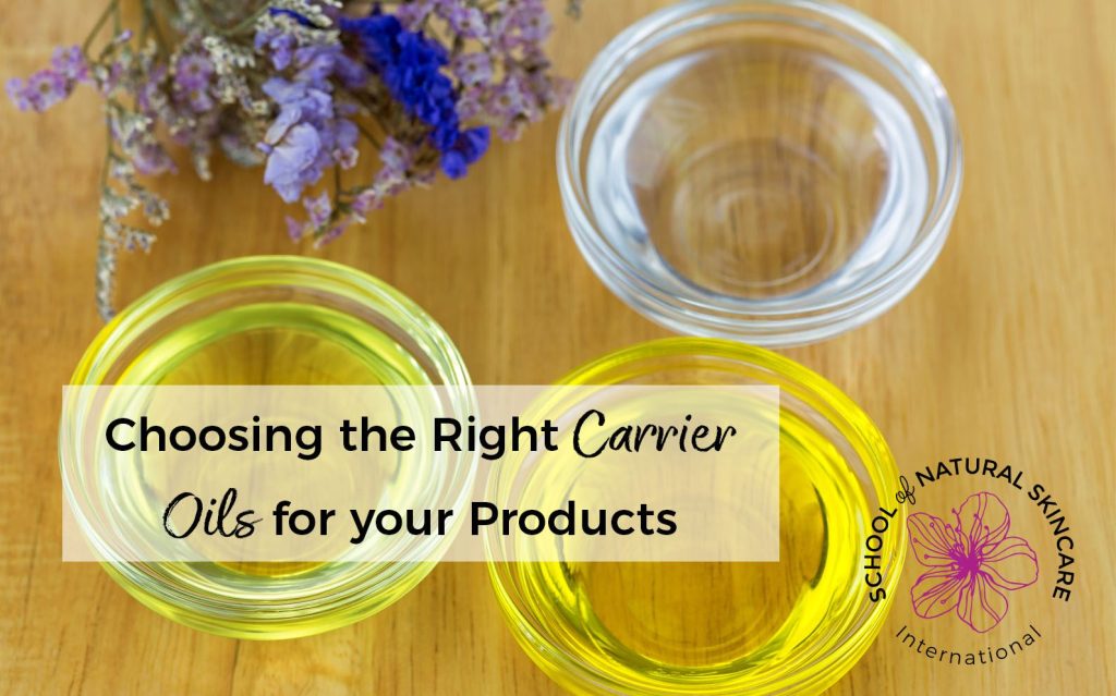 Choosing the Right Carrier Oils for your Products. With so many carrier oils to choose from how do you know which is the right one? Discover the questions to ask and factors to consider to pick the perfect oil for your product.