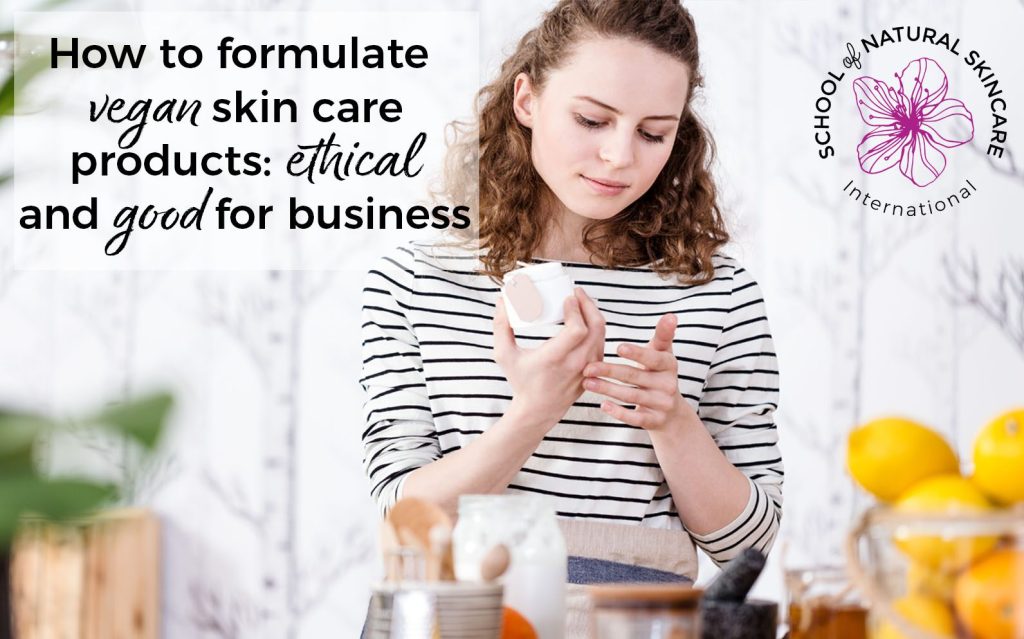 Vegan skin care products are an exciting, growing market. Learn how easy it is to make simple vegan swaps in your natural skin care formulations, some vegan alternatives to common ingredients, and why you might want to offer your products in this market.