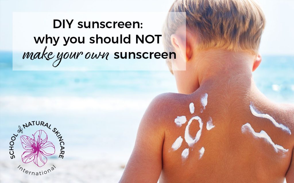 Can you make DIY sunscreen with zinc oxide? Do carrier oils have SPF levels? Discover the answers to these questions plus why you should NOT try to make your own sunscreen.