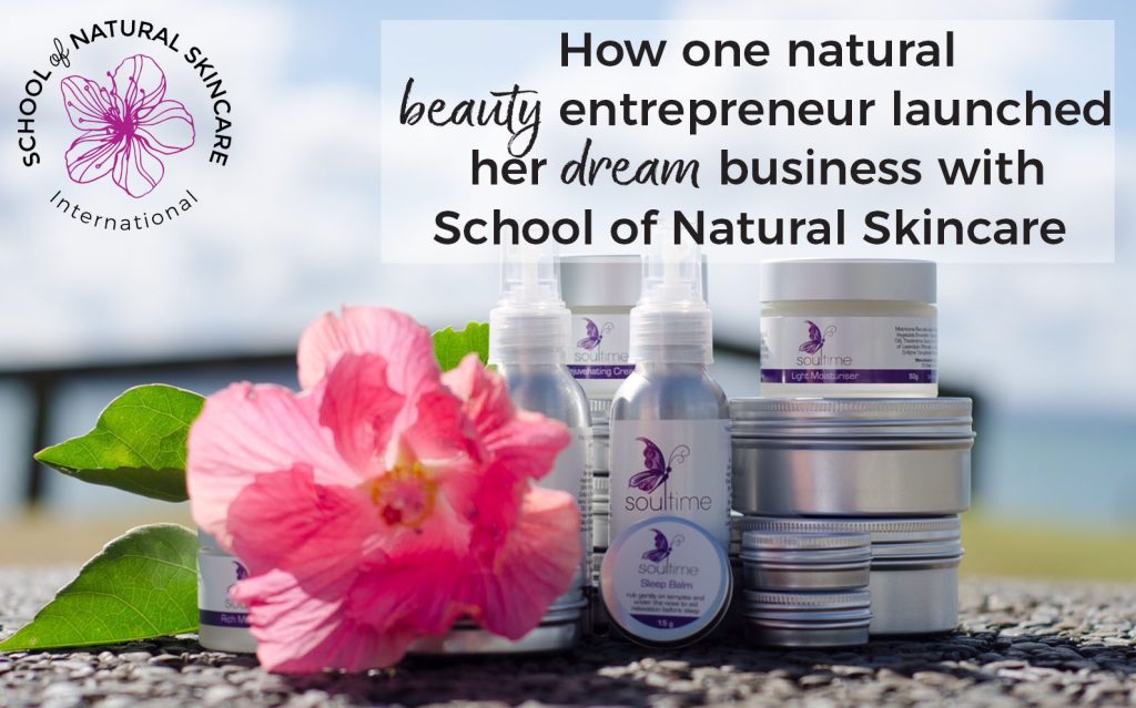 Meg Baillie of Soultime Skincare shares how she leveraged the School of Natural Skincare and the Diploma in Natural Skincare Formulation to grow her business.