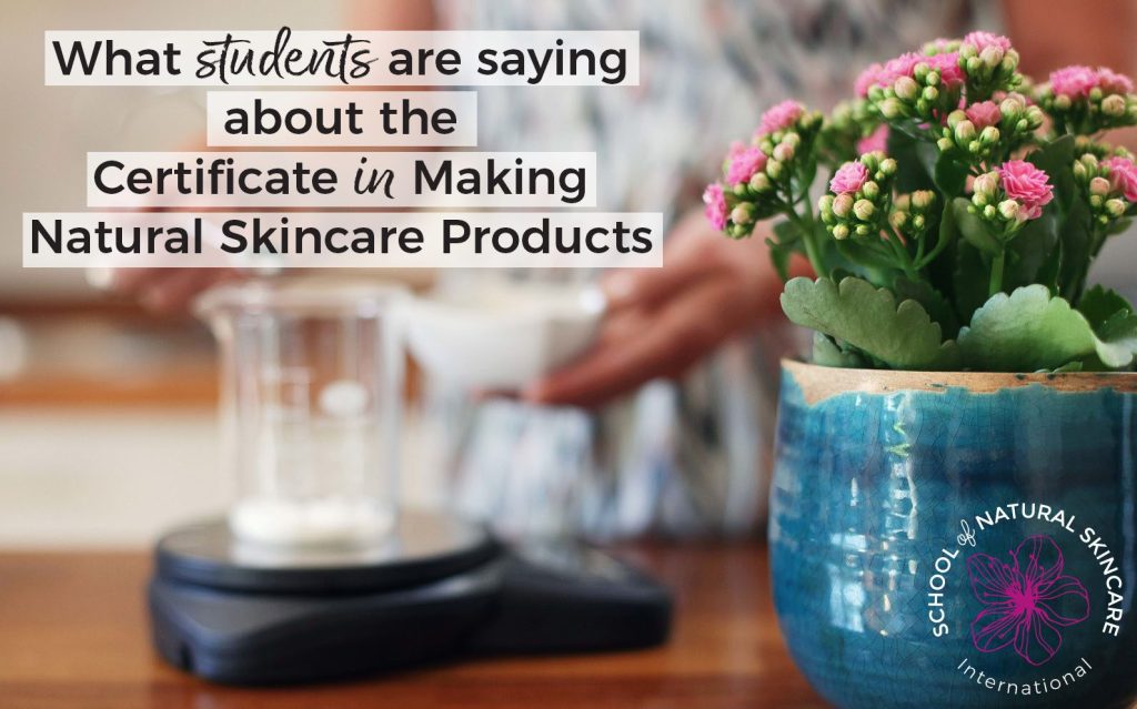 Curious about our Certificate in Making Natural Skincare Products? Hear what our students have to say, and learn about why it might be a fit for you. Develop your skills, expand your ingredient knowledge, and turn your dreams into products!