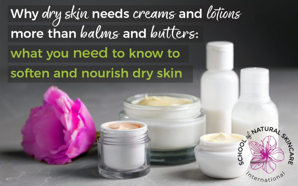 Whether your skin is dry year-round, or troubled in the cold winter months, learn how to soften and nourish your dry skin concerns naturally, with products you can make at home!