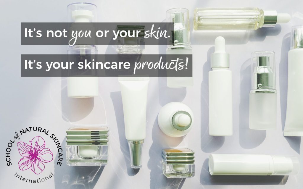 Sick of using skincare product after skincare product with no results? It’s not you or your skin that’s the problem, it’s your products! Learn what you need to know to nourish your troublesome skin and heal it for good.