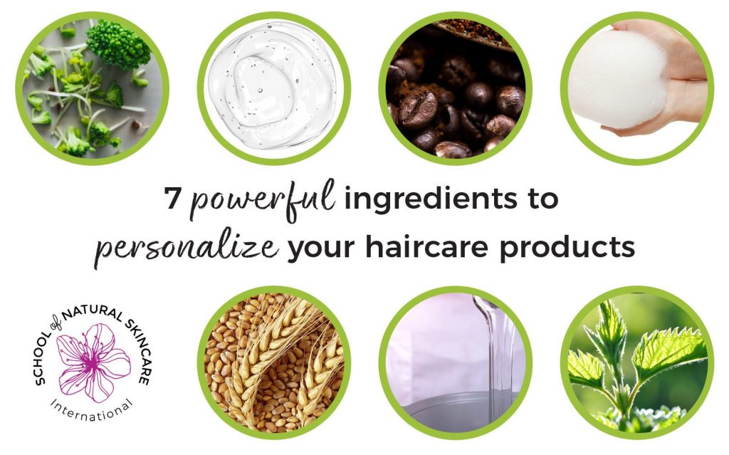 Making your own natural haircare products is easy, and can be customized with the addition of a few powerful ingredients. Here are 7 Powerful Ingredients to Personalize your Haircare Products.