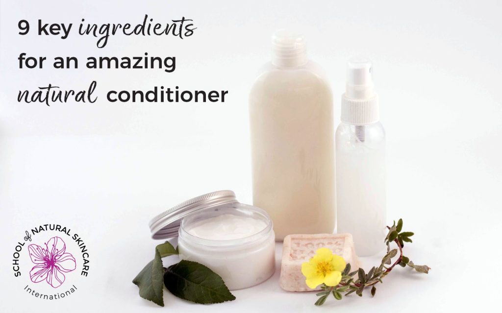 Making a natural conditioner requires training and knowledge, but it’s easier than you think to create the customized haircare products you want. You can absolutely do it by using natural or organic ingredients and here are 9 key ingredients you’ll need to create your own natural conditioner.