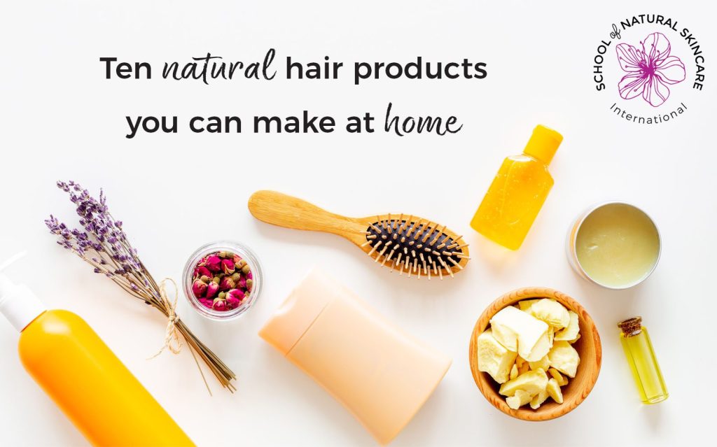 Our Diploma in Natural Haircare Formulation doesn’t just provide a great shampoo and conditioner recipe. Learn how to make many natural haircare products as well!