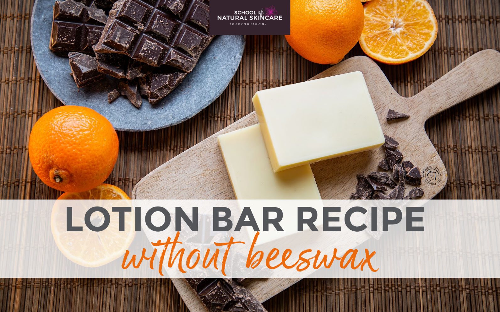 Easiest Lotion Bar Recipe with Beeswax (Non Greasy)