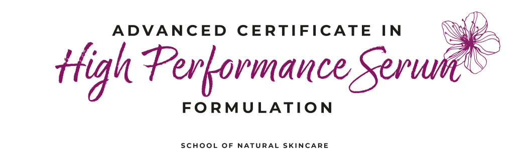 High Performance Serum Formulation Certificate Logo