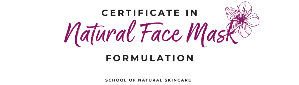 Natural Face Mask Formulation Course Logo