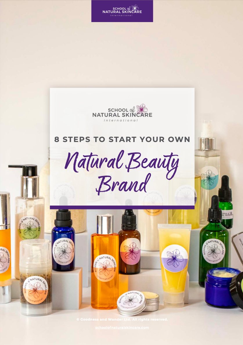 Guide to starting a natural beauty brand