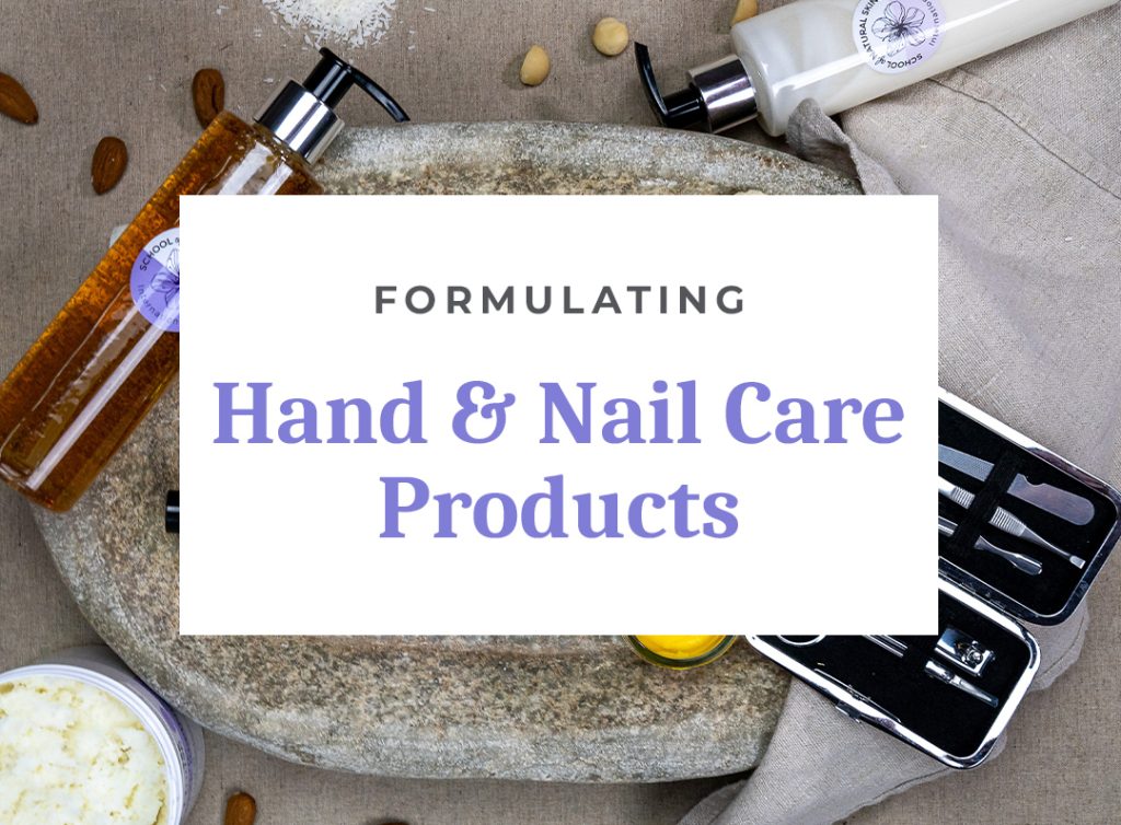 Hand and nail care product formulation tools