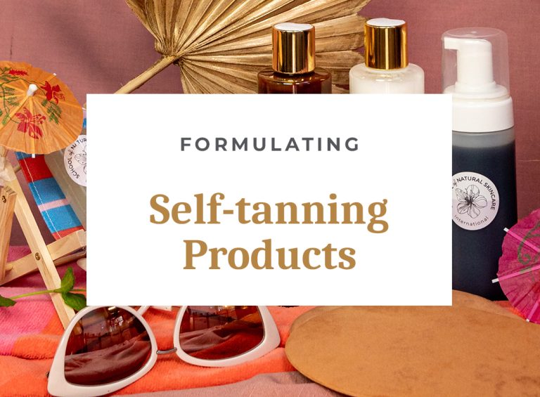 Self-tanning product formulation essentials, summer vibe