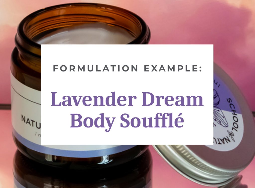 Lavender Dream Body Soufflé jar example